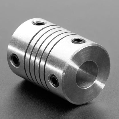 Aluminium Flex Shaft Coupler - 5mm to 8mm by Adafruit - The Pi Hut