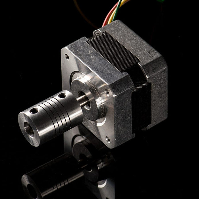 Aluminium Flex Shaft Coupler - 5mm to 8mm by Adafruit - The Pi Hut