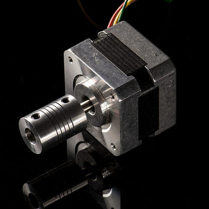Aluminium Flex Shaft Coupler - 5mm to 8mm by Adafruit - The Pi Hut