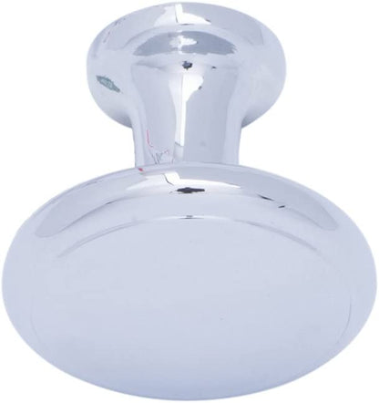 Amazon Basics Modern Top Ring Cabinet Knob 1.16Inch Diameter Polished Chrome 10Pack
