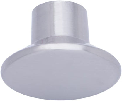 AmazonBasics Flat Round Cabinet Knob 1.44in Diameter Satin Nickel 10Pack
