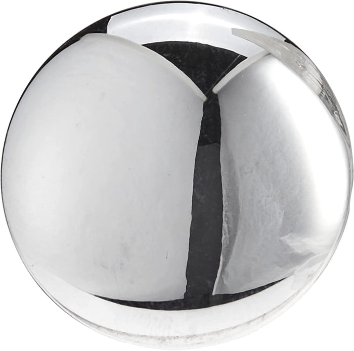 AmazonBasics Round Cabinet Knob 1.18 Diameter, Polished Chrome  25Pack