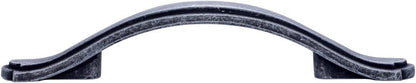AmazonBasics Traditional Craftsman Cabinet Handle, Antique Silver 10-Pack