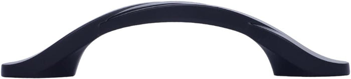 AmazonBasics Twisted Cabinet Handle 4.5in Length 3in Hole Center Flat Black 10Pack