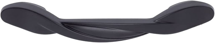 AmazonBasics Twisted Cabinet Handle 4.5in Length 3in Hole Center Flat Black 10Pack
