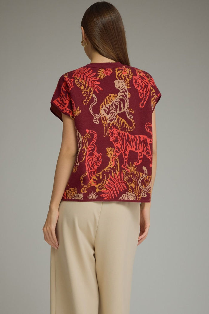 Ambush of Tigers Short Sleeve Sweater