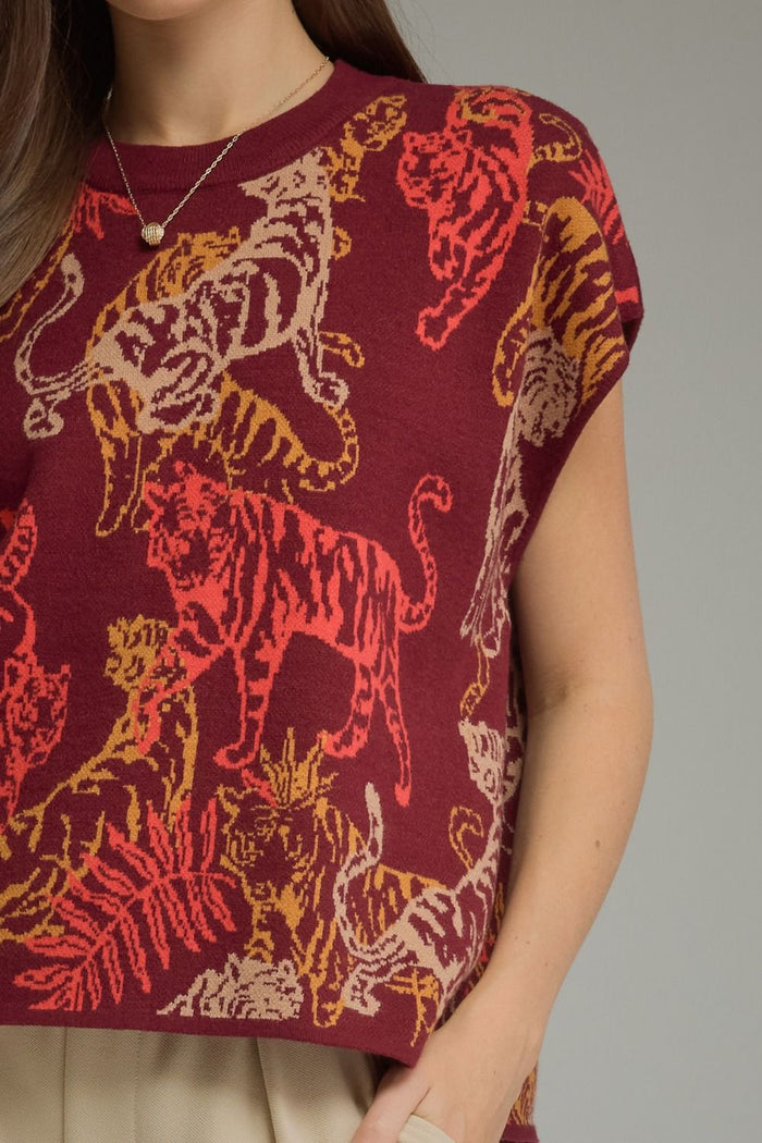 Ambush of Tigers Short Sleeve Sweater