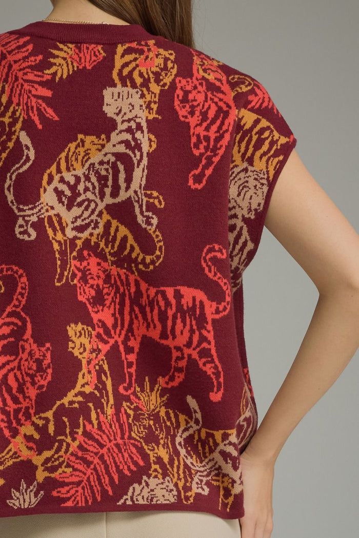 Ambush of Tigers Short Sleeve Sweater