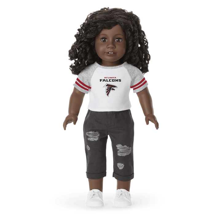 American Girl® x NFL Atlanta Falcons Fan Tee for 18-inch Dolls