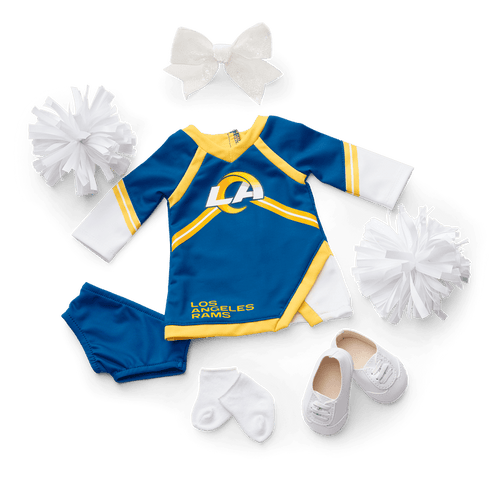 American Girl® x NFL Los Angeles Rams Cheer Uniform for 18-inch Dolls