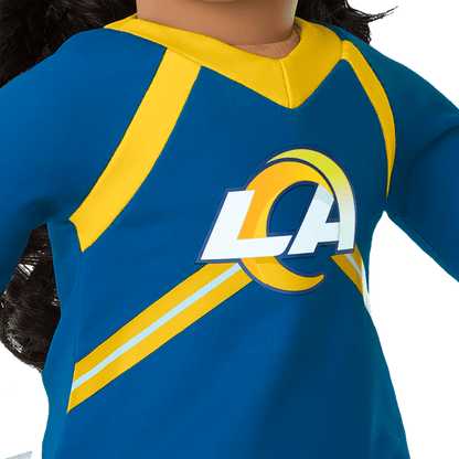 American Girl® x NFL Los Angeles Rams Cheer Uniform for 18-inch Dolls
