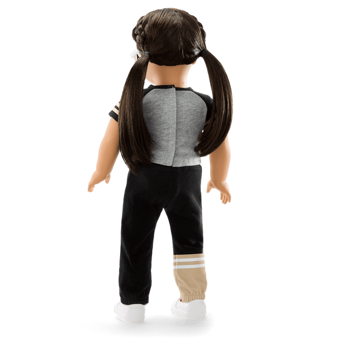 American Girl® x NFL New Orleans Saints Fan Outfit & Accessories for 18-inch Dolls