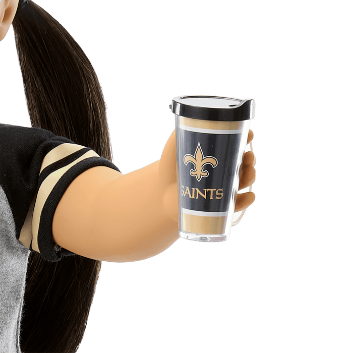 American Girl® x NFL New Orleans Saints Fan Outfit & Accessories for 18-inch Dolls