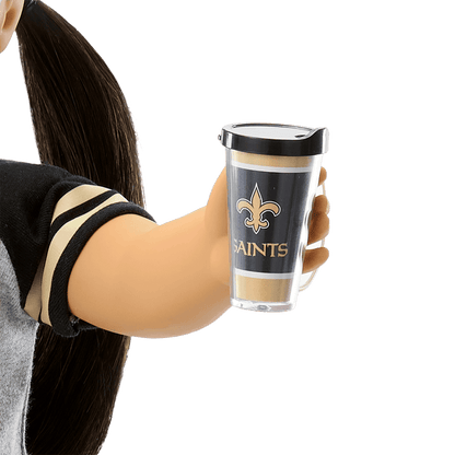 American Girl® x NFL New Orleans Saints Fan Outfit & Accessories for 18-inch Dolls