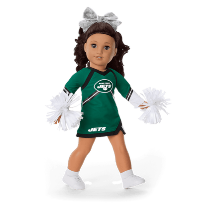 American Girl® x NFL New York Jets Cheer Uniform for 18-inch Dolls