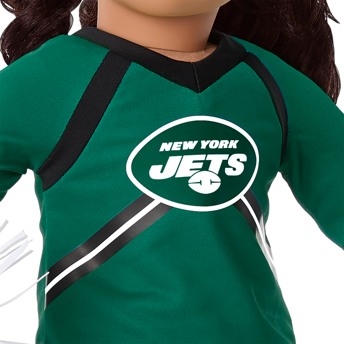 American Girl® x NFL New York Jets Cheer Uniform for 18-inch Dolls