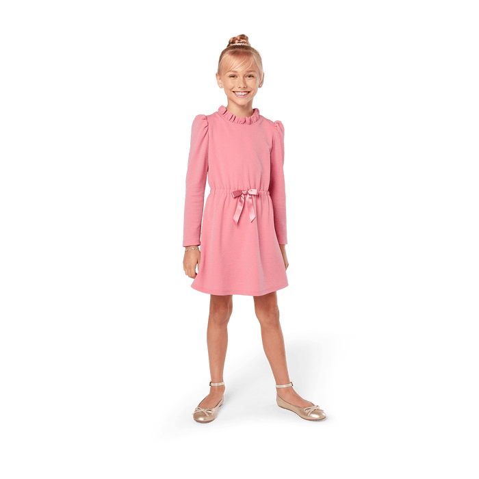 American Girl® x Something Navy Rosy Radiance Puff-Sleeve Dress for Girls