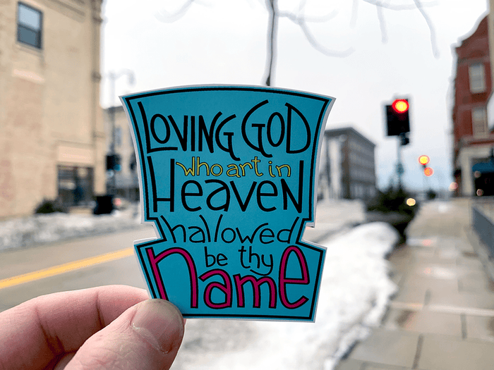 An Illustrated Lent for Families Lord's Prayer Activity