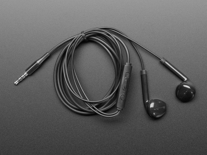 Analog Potentiometer Volume Adjustable TRRS Headset [Discontinued] by The Pi Hut - The Pi Hut