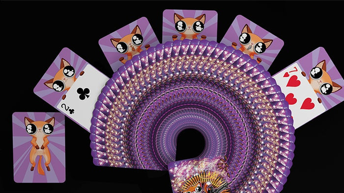 Angry Pussies Playing Cards by De'vo