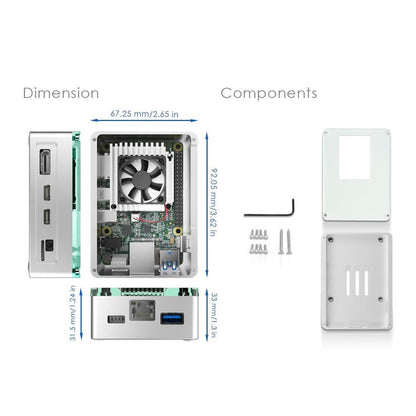 Anidees Google Coral Dev Board Case by Anidees - The Pi Hut