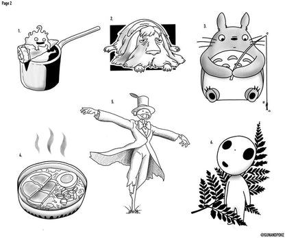 Anime inspired designs by Amy