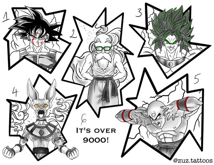 Anime inspired designs by Zuzanna