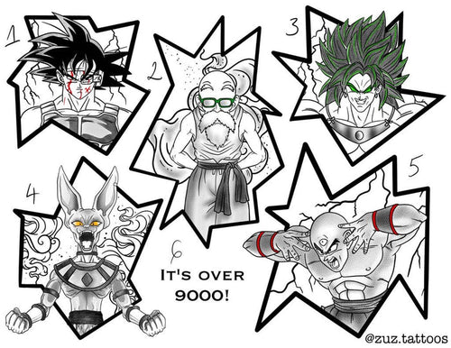 Anime inspired designs by Zuzanna