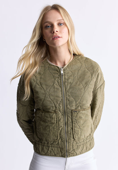 Buffalo Women Jackets Green Woven Coat