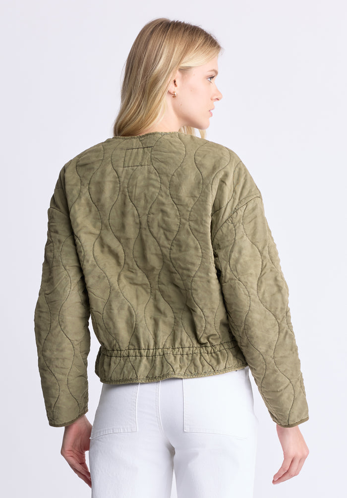 Buffalo Women Jackets Green Woven Coat