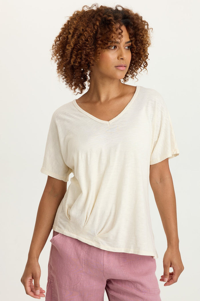 XCVI Anshel Jersey Wave Hem Tee