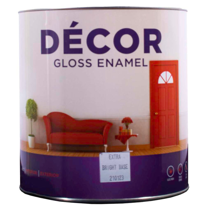 Apco Decor Gloss Enamel Extra Bright Base 4L