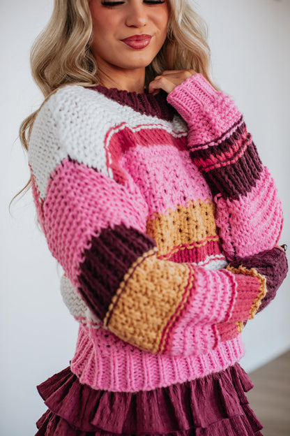 Arica Striped Sweater