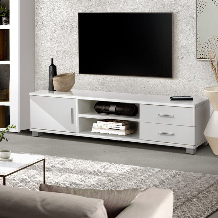 Artiss Entertainment Unit TV Cabinet 120cm White Dylan -Home Living Store - -