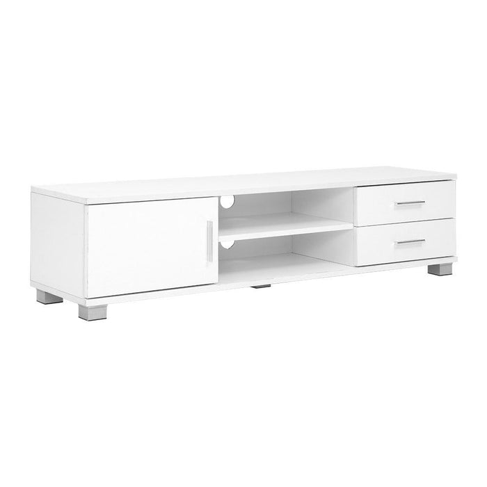 Artiss Entertainment Unit TV Cabinet 120cm White Dylan -Home Living Store - -