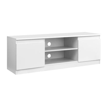 Artiss TV Cabinet Entertainment Unit 120cm White Anita -Home Living Store - -