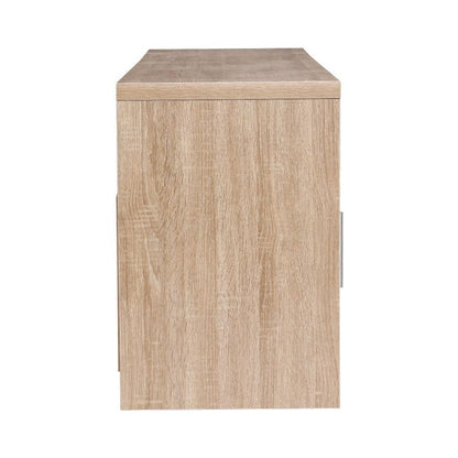 Artiss TV Cabinet Entertainment Unit 140cm Oak Ken -Home Living Store - -
