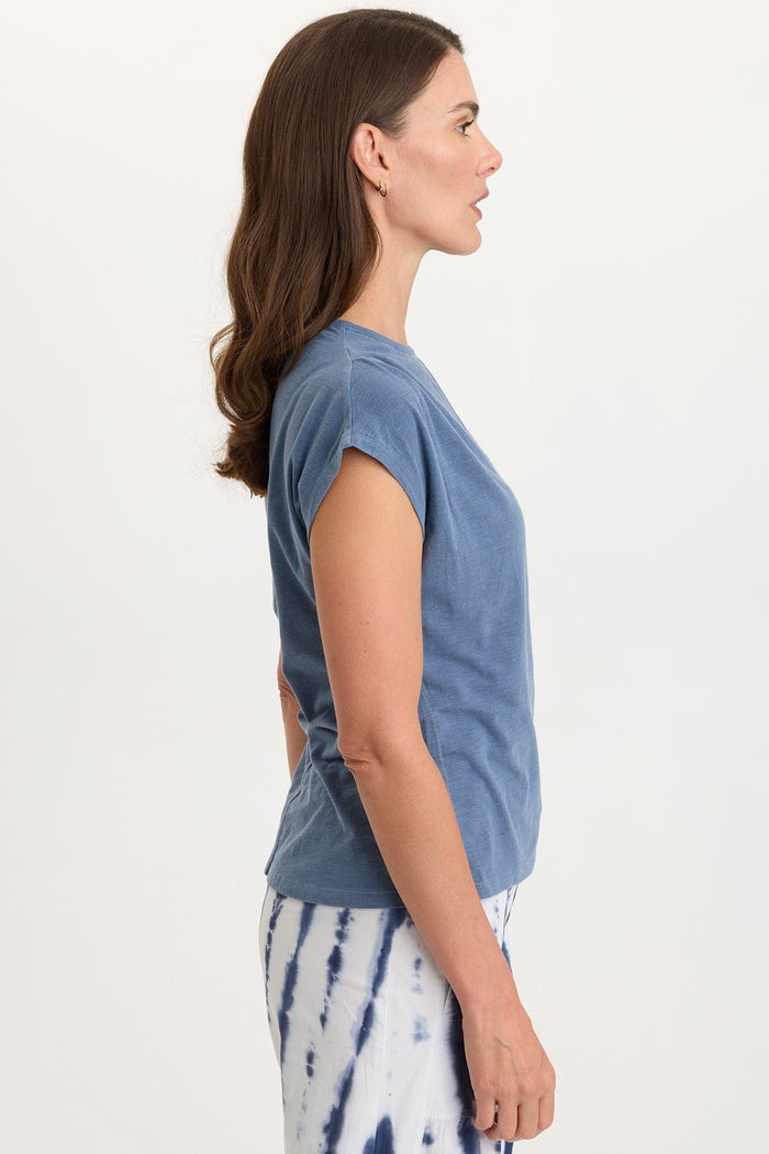 Wearables Arwen Soft Jersey Mock Neck Tee