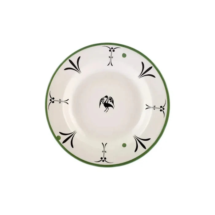 Assiette creuse Karaca gamme Paye Selcuklu oiseau, 23 cm