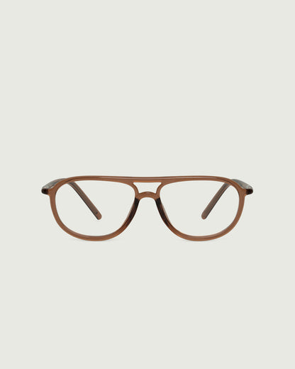 Ale::Astrid Eyeglasses pilot red castor seed front