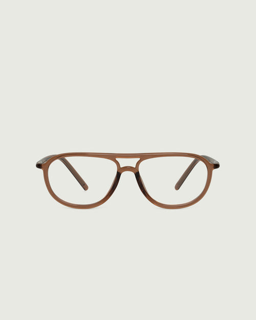 Ale::Astrid Eyeglasses pilot red castor seed front