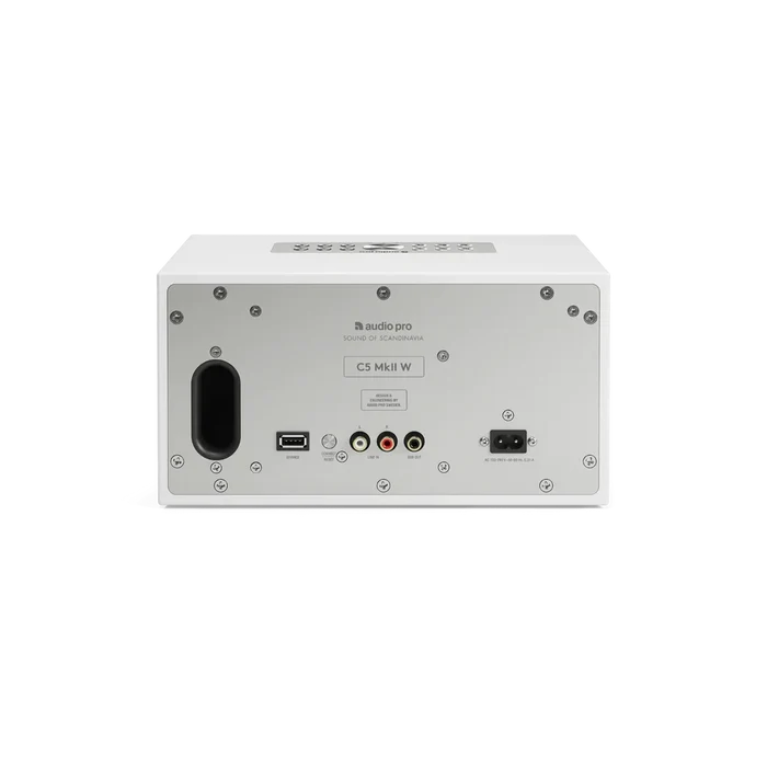 Audio Pro C5 MKII W Compact Wireless Multiroom Speaker White White