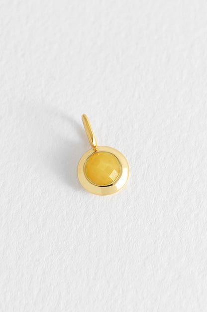 August Birthstone Charm