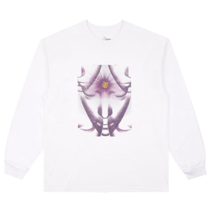 Aura Longsleeve Tee (White)