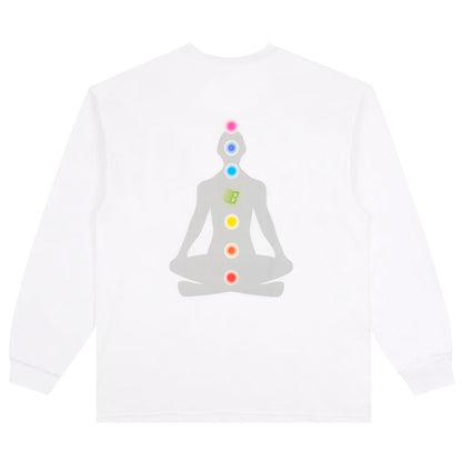 Aura Longsleeve Tee (White)