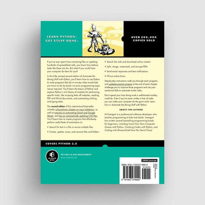 Automate the Boring Stuff with Python, 2nd Edition by No Starch Press - The Pi Hut