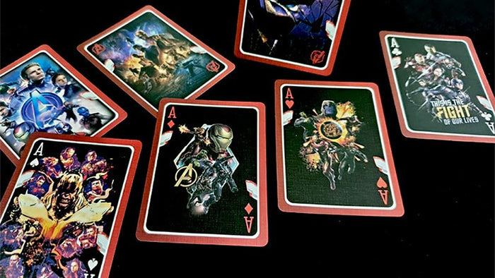 Avengers Endgame Classic Playing Cards by RarePlayingCards.com
