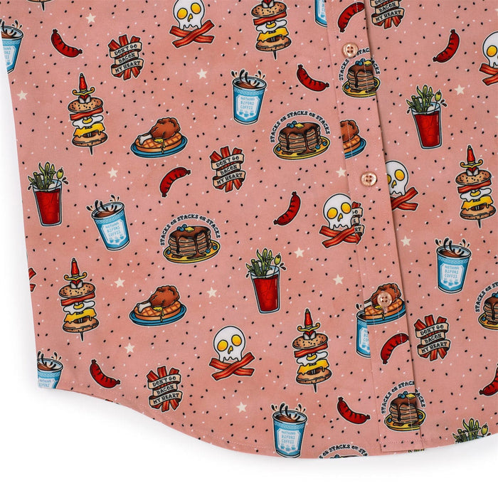 RSVLTS RSVLTS Short Sleeve Shirt Bacon, Ink, and Cheese – KUNUFLEX Short Sleeve Shirt
