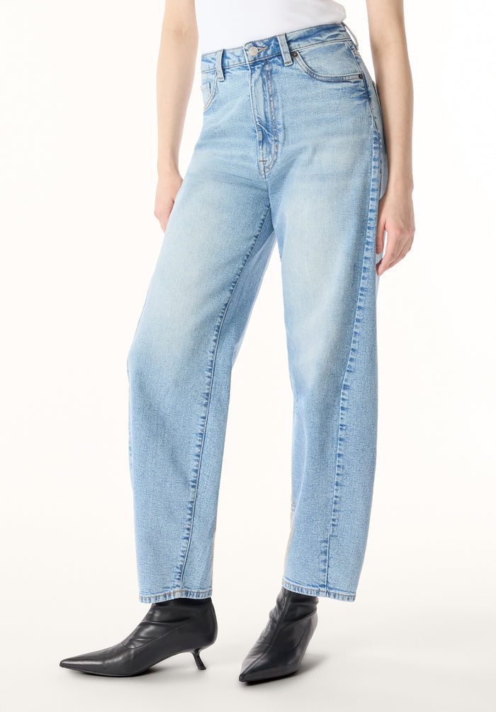 Buffalo Women Jeans Navy Denim Denim Pants Stretch