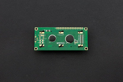 Basic 16x2 Character LCD - Black on Yellow 5V [Discontinued] by DFRobot - The Pi Hut